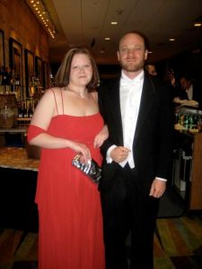 Kyle and I at the Beaux Arts Ball